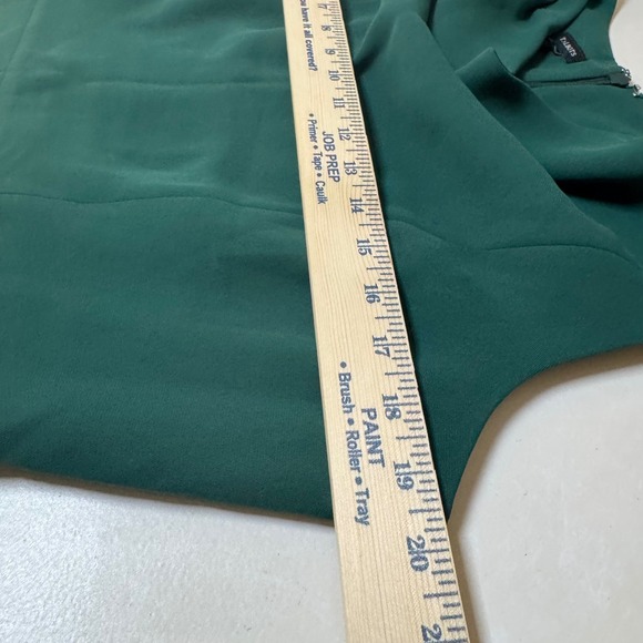 Talbots Womens Teal Green Cowl Neck Sleeveless Sheath Dress Size 14 NWT - Picture 7 of 10